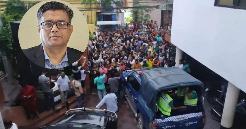 প্রেস সচিব শফিকুল আলম খুলনায় অবরুদ্ধ