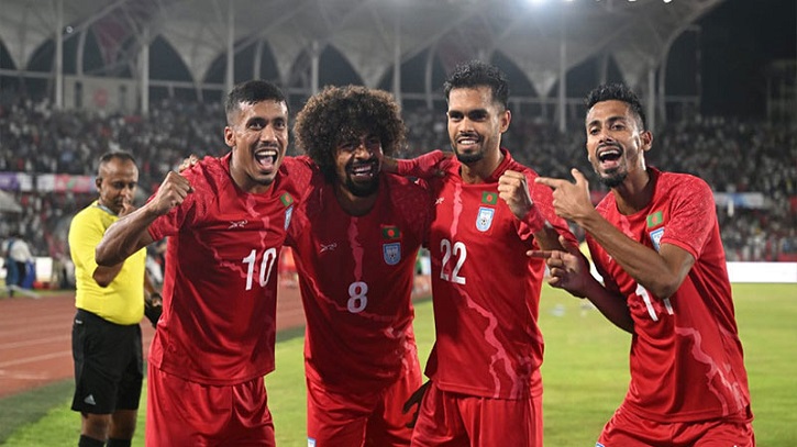 হামজার ছোঁয়ায় ভুটানের বিপক্ষে বাংলাদেশের দারুণ জয়